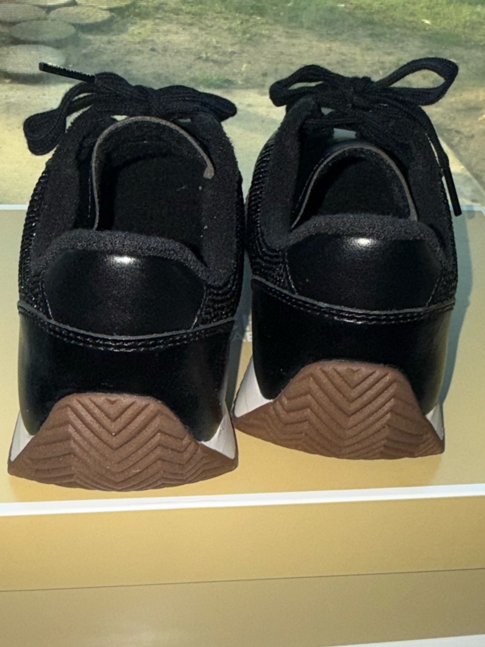 Michael Kors Rhodes Black Crystal-Embellished Lace-Up trainer Sneaker 7 - Picture 7 of 11